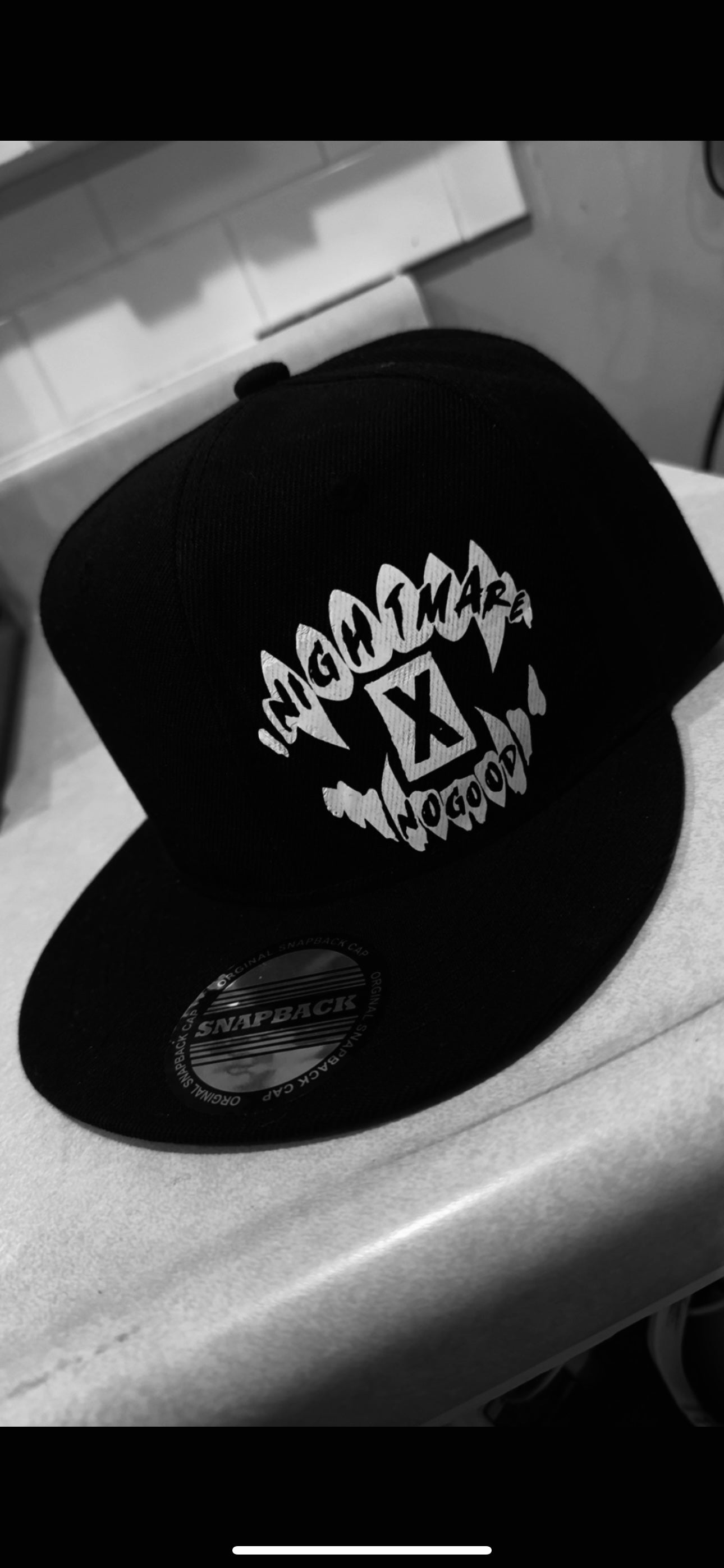 NIGHTMARE X NO GOOD snap back